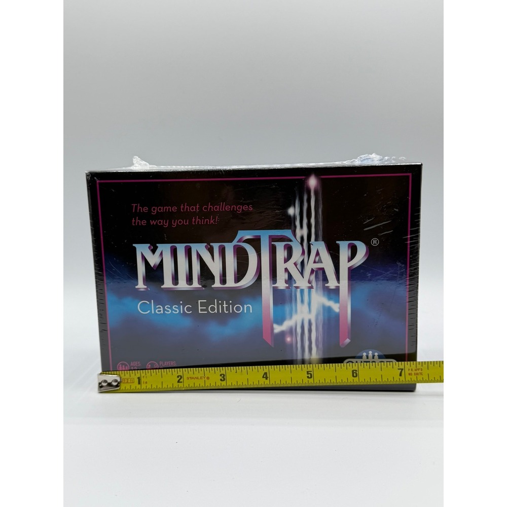MindTrap Classic Edition Game Outset Media Brain Teasers Puzzles Riddles Sealed - Picture 2 of 10
